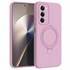 Microsonic Xiaomi Redmi 15 Kılıf Aura Stant MagSafe Pembe 1