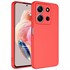Microsonic Xiaomi Redmi 15C Kılıf Groovy Soft Kırmızı 1