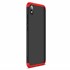 Microsonic Xiaomi Redmi 7A Kılıf Double Dip 360 Protective Siyah Kırmızı 2