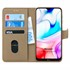 Microsonic Xiaomi Redmi 8 Kılıf Fabric Book Wallet Gold 1