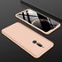 Microsonic Xiaomi Redmi 8 Kılıf Double Dip 360 Protective Gold 4