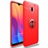 Microsonic Xiaomi Redmi 8A Kılıf Kickstand Ring Holder Kırmızı 1