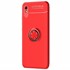 Microsonic Xiaomi Redmi 9A Kılıf Kickstand Ring Holder Kırmızı 2
