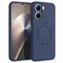 Microsonic Xiaomi Redmi A7 Pro Kılıf Aura Stant MagSafe Lacivert 1