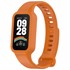 Microsonic Xiaomi Redmi Band 3 Kordon Silicone Sport Band Turuncu 1