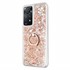 Microsonic Xiaomi Redmi Note 11 Pro 5G Kılıf Glitter Liquid Holder Gold 2