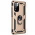 Microsonic Xiaomi Redmi Note 11 Pro Plus Kılıf Military Ring Holder Gold 2