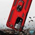 Microsonic Xiaomi Redmi Note 11T Kılıf Military Ring Holder Gümüş 4