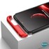 Microsonic Xiaomi Redmi Note 11 Kılıf Double Dip 360 Protective Siyah Kırmızı 8