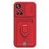 Microsonic Xiaomi Redmi Note 11T Kılıf Multifunction Silicone Kırmızı 2