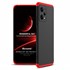 Microsonic Xiaomi Poco X5 5G Kılıf Double Dip 360 Protective Siyah Kırmızı 1