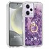 Microsonic Xiaomi Redmi Note 12 Pro 5G Kılıf Glitter Liquid Holder Mor 1