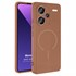 Microsonic Xiaomi Redmi Note 13 Pro Plus 5G Kılıf Zeno MagSafe Kahverengi 1