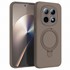 Microsonic Xiaomi Redmi Note 15 4G Kılıf Aura Stant MagSafe Kahverengi 1