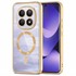 Microsonic Xiaomi Poco M8 Pro Kılıf MagSafe Luxury Electroplate Gold 1
