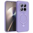 Microsonic Xiaomi Redmi Note 15 Pro 4G Kılıf Aura Stant MagSafe Lila 1