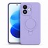 Microsonic Xiaomi Redmi Note 17 5G Kılıf Aura Stant MagSafe Lila 1