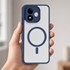 Microsonic Xiaomi Redmi Note 17 5G Kılıf MagSmoke Neo Lacivert 2