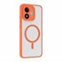 Microsonic Xiaomi Redmi Note 17 5G Kılıf MagSmoke Neo Turuncu 3