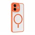 Microsonic Xiaomi Redmi Note 17 Pro 5G Kılıf MagSmoke Neo Turuncu 3