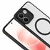 Microsonic Xiaomi Redmi Note 17 Pro Max 5G Kılıf MagSmoke Neo Siyah 4