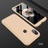 Microsonic Xiaomi Redmi Note 5 Kılıf Double Dip 360 Protective Gold 3