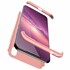 Microsonic Xiaomi Redmi Note 7 Kılıf Double Dip 360 Protective Rose Gold 3