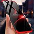 Microsonic Xiaomi Redmi Note 7 Kılıf Double Dip 360 Protective Siyah Kırmızı 5