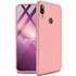 Microsonic Xiaomi Redmi Note 7 Pro Kılıf Double Dip 360 Protective Rose Gold 1