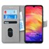 Microsonic Xiaomi Redmi Note 7 Pro Kılıf Fabric Book Wallet Gri 1