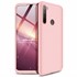 Microsonic Xiaomi Redmi Note 8 Kılıf Double Dip 360 Protective Rose Gold 1