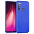 Microsonic Matte Silicone Xiaomi Redmi Note 8 Kılıf Mavi 1