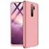 Microsonic Xiaomi Redmi Note 8 Pro Kılıf Double Dip 360 Protective Rose Gold 1