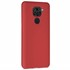Microsonic Matte Silicone Xiaomi Redmi Note 9 Kılıf Kırmızı 2