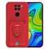 Microsonic Xiaomi Redmi Note 9 Kılıf Multifunction Silicone Kırmızı 1