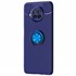 Microsonic Xiaomi Redmi Note 9 Pro 5G Kılıf Kickstand Ring Holder Lacivert 2