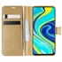 Microsonic Xiaomi Redmi Note 9 Pro Kılıf Delux Leather Wallet Gold 1