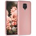 Microsonic Matte Silicone Xiaomi Redmi Note 9S Kılıf Rose Gold 1