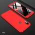 Microsonic Xiaomi Redmi S2 Kılıf Double Dip 360 Protective Kırmızı 3