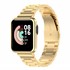 Microsonic Xiaomi Poco Watch Metal Stainless Steel Kordon Gold 2