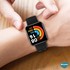 Microsonic Xiaomi Redmi Watch 2 Lite Rainbow Band Kordon Yeşil Beyaz 3