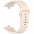 Microsonic Xiaomi Redmi Watch 4 Kordon Wave Design Silicone Band Bej 1