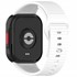Microsonic Xiaomi Redmi Watch 4 Kordon Wave Design Silicone Band Beyaz 3