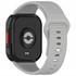 Microsonic Xiaomi Redmi Watch 4 Kordon Wave Design Silicone Band Gri 3