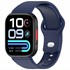 Microsonic Xiaomi Redmi Watch 4 Kordon Wave Design Silicone Band Lacivert 4