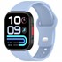 Microsonic Xiaomi Redmi Watch 4 Kordon Wave Design Silicone Band Mavi 4