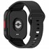 Microsonic Xiaomi Redmi Watch 4 Kordon Wave Design Silicone Band Siyah 3