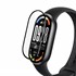 Microsonic Xiaomi Smart Band 10 Tam Kaplayan Nano Cam Ekran Koruyucu Siyah 1