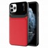 Microsonic Apple iPhone 11 Pro Kılıf Uniq Leather Kırmızı 1
