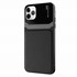Microsonic Apple iPhone 11 Pro Max Kılıf Uniq Leather Siyah 2